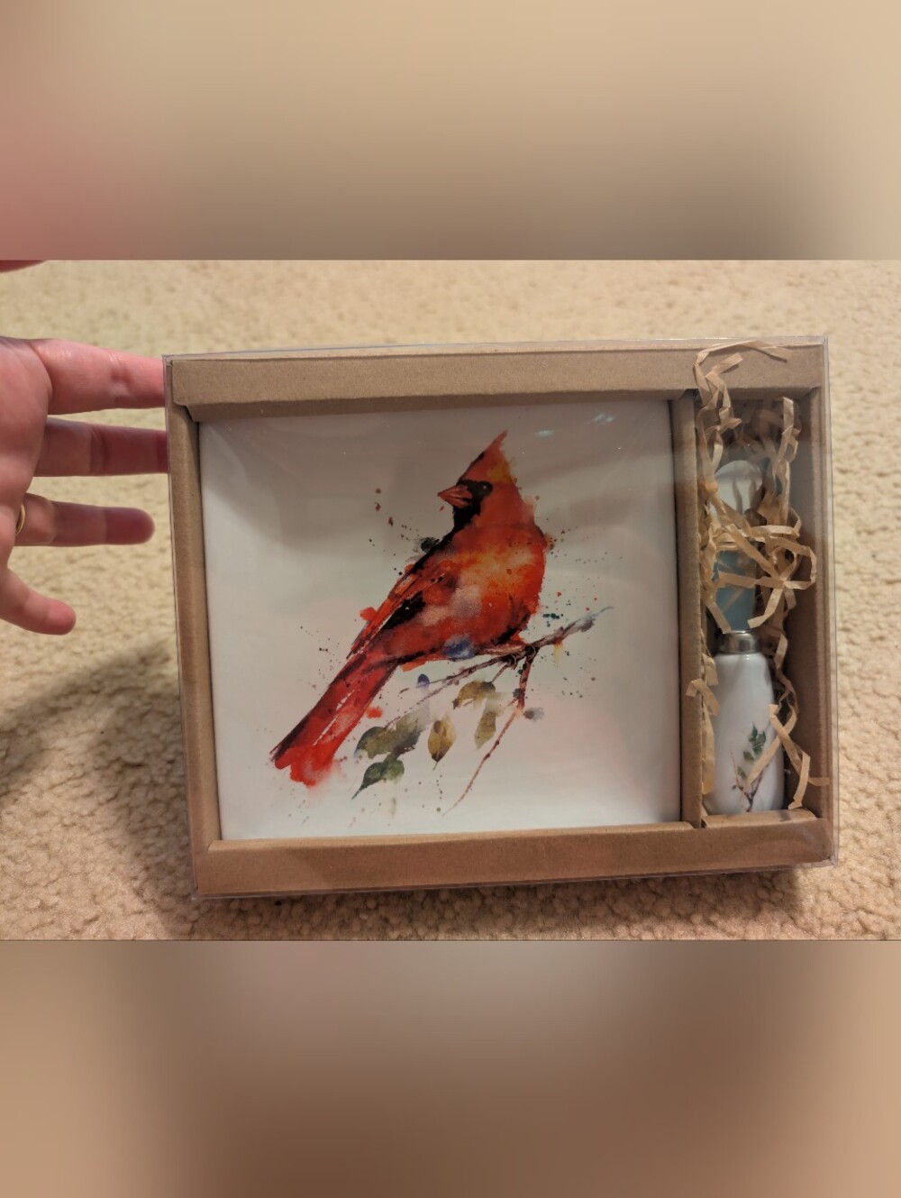 Dean Crouser Cardinal Plate With Spreader